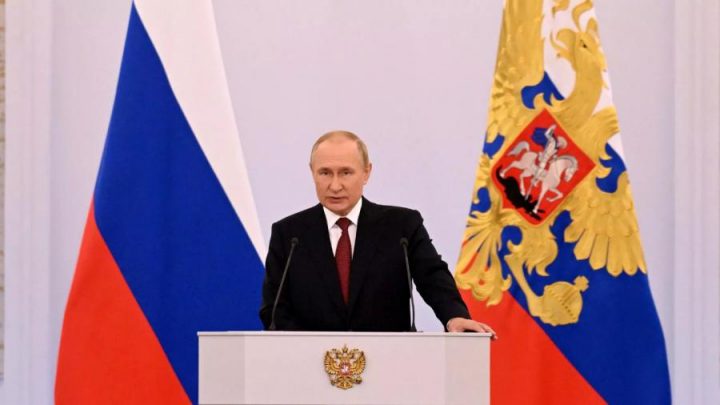 В Кремле подписали договоры о присоединении к России освобожденных территорий